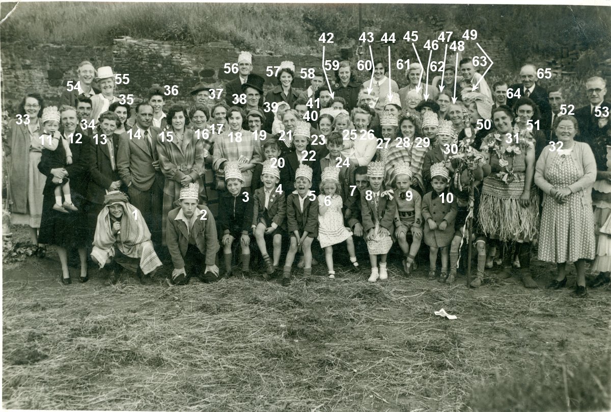 Crews Hole Methodist Chapel Congregation 1953
