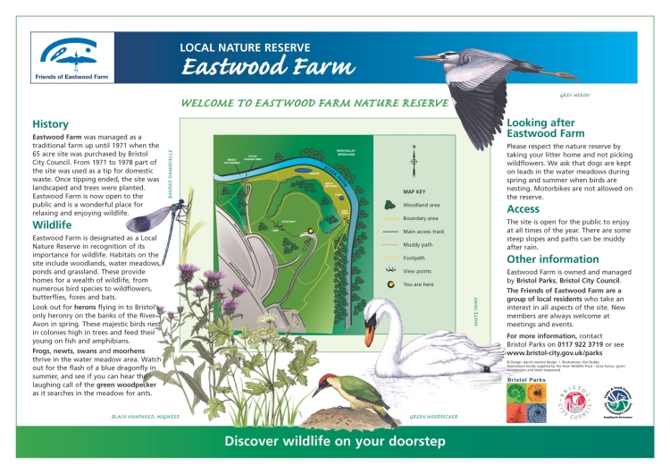 Eastwood Farm LNR Interpretation Board